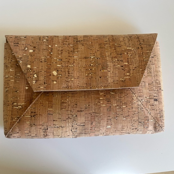 J. Crew Handbags - JCrew Bamboo Clutch